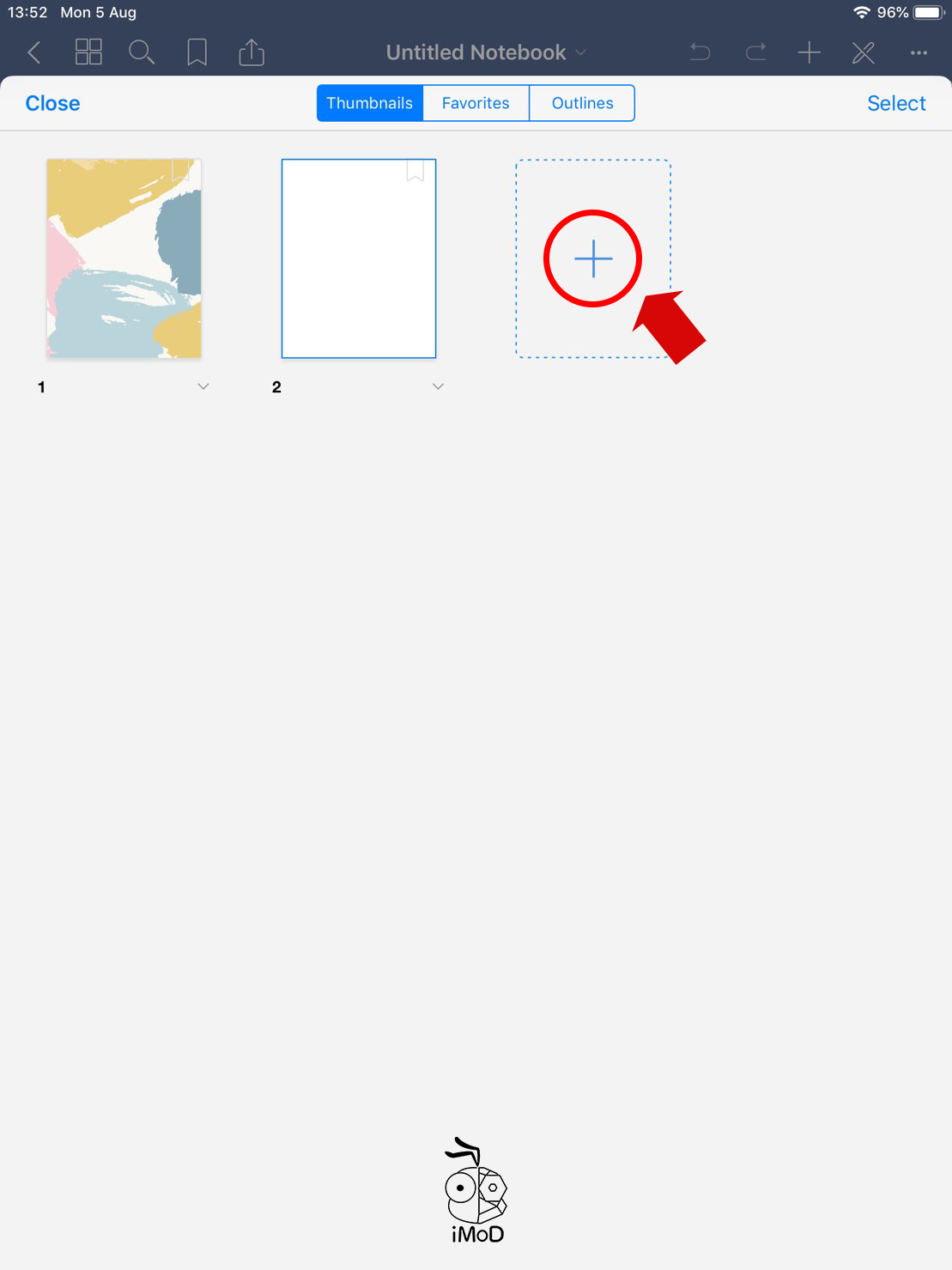 How To Change Paper Template Goodnotes 02