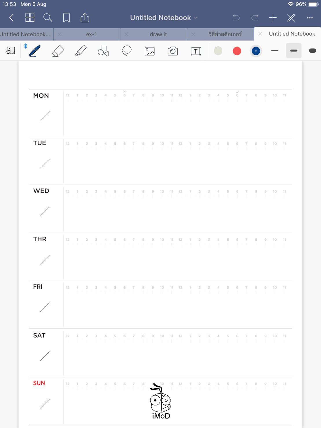 How To Change Paper Template Goodnotes 05