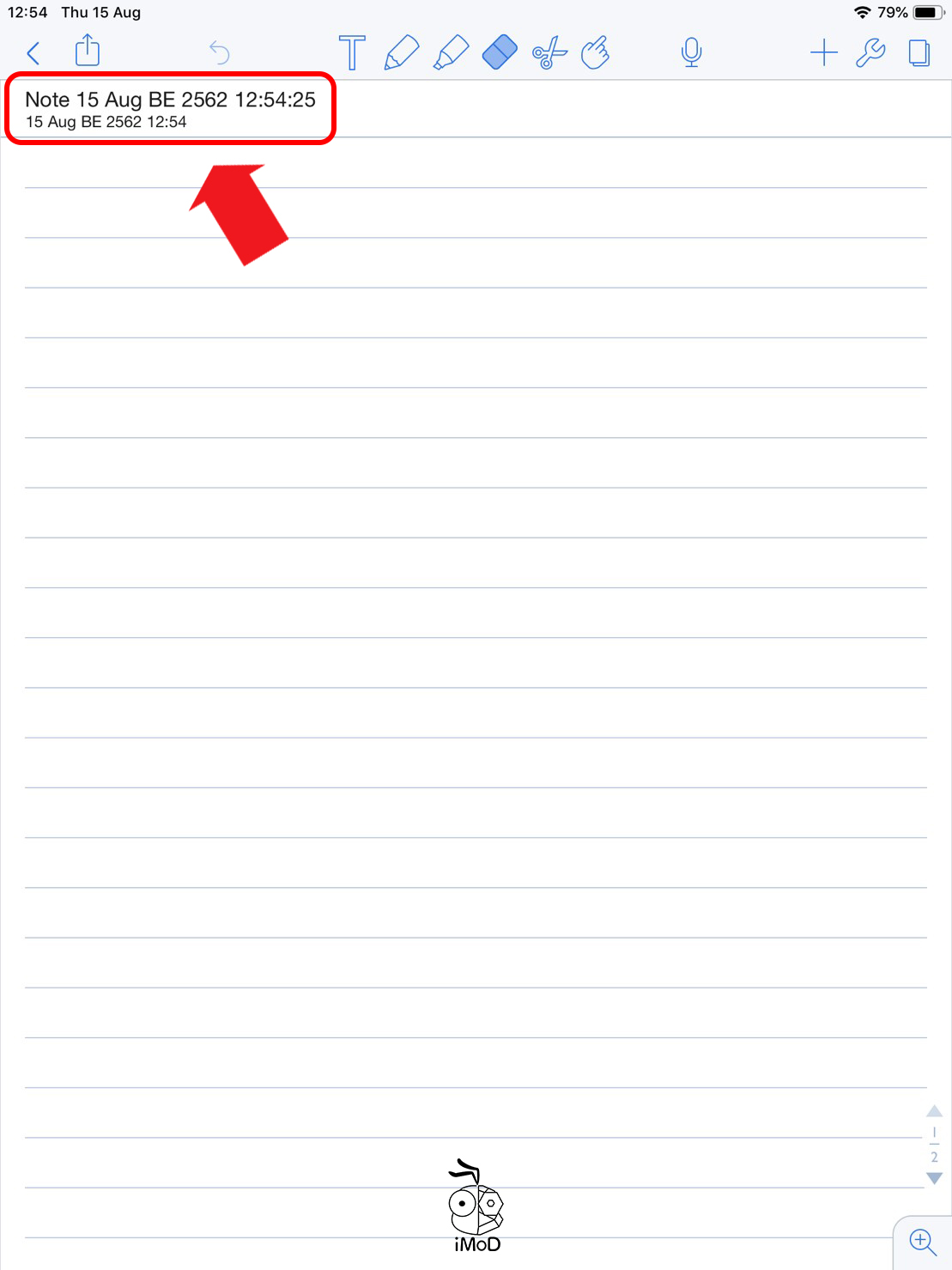 How To Setting Date And Time Notability 05