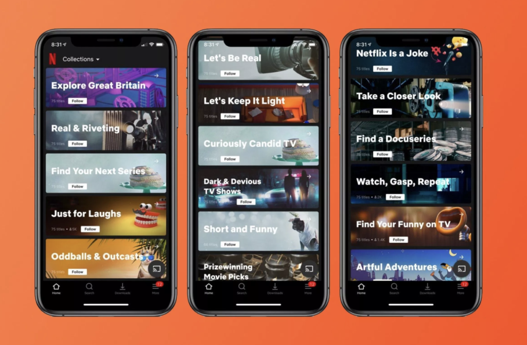 Netflix Testing New Feature Collections Movies And Tv Show 1