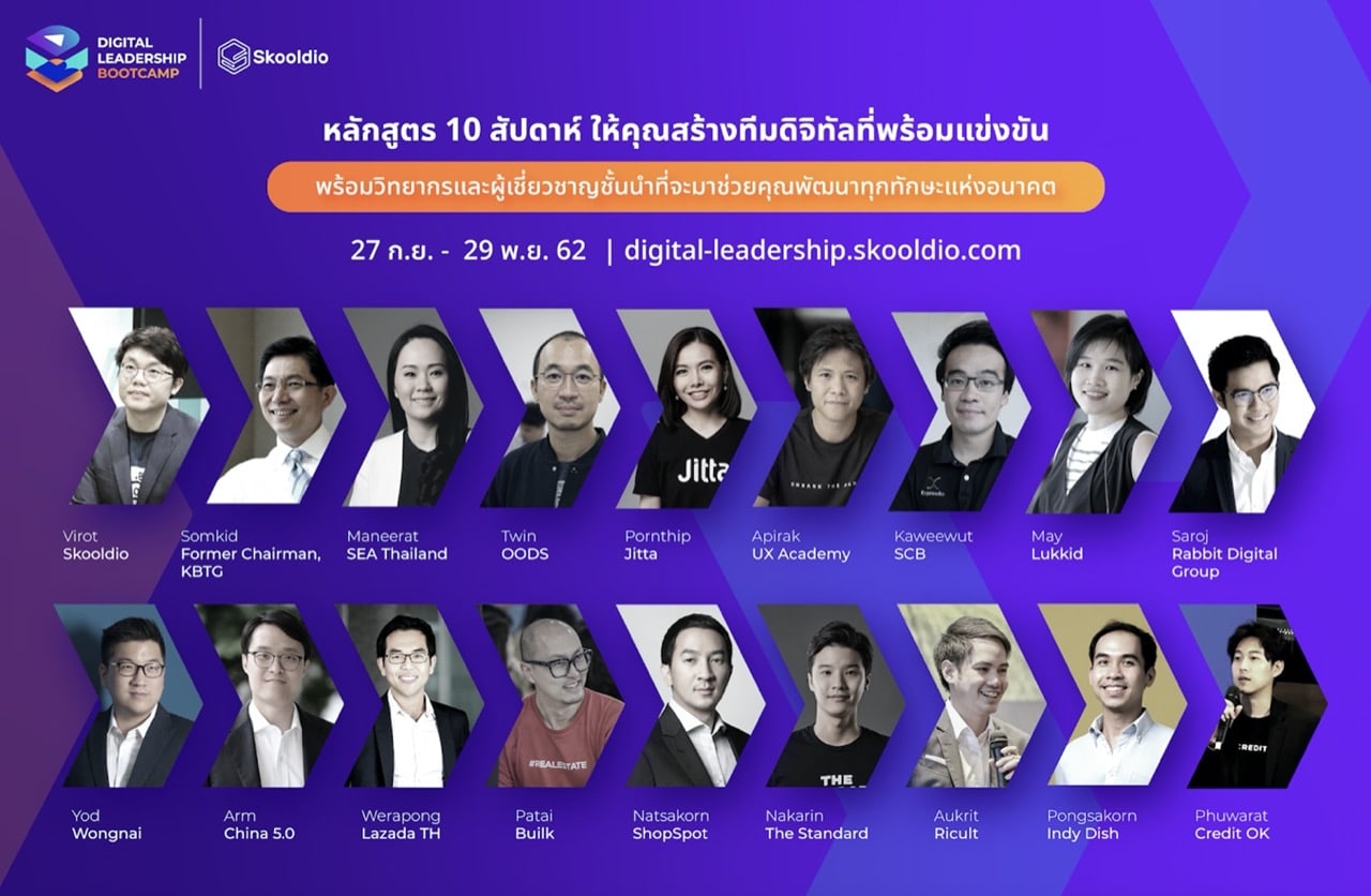 Skooldio Digital Leadership Bootcamp