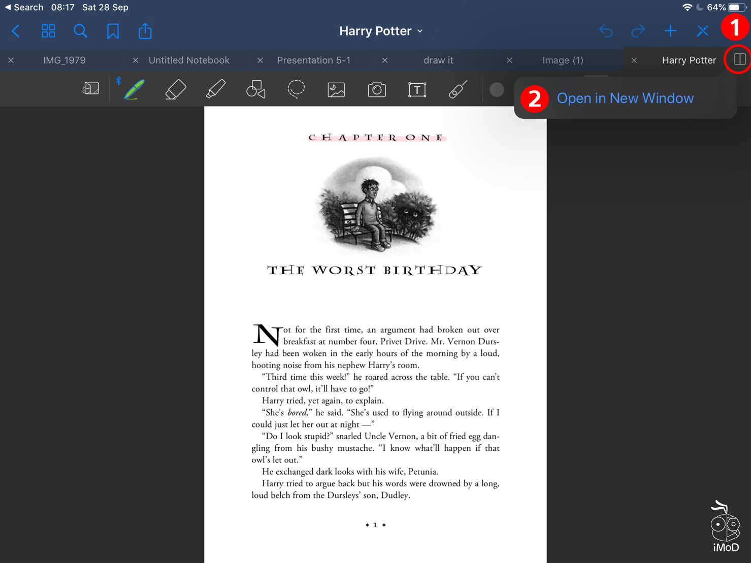 04 Split View Goodnotes 5