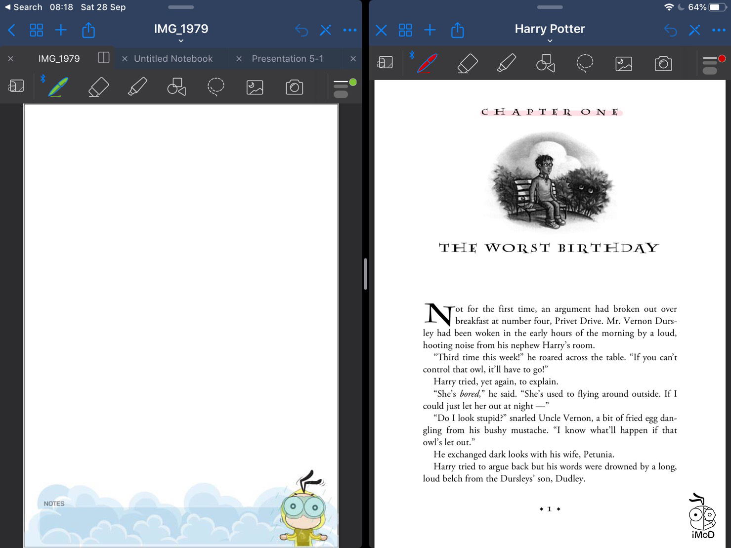 05 Split View Goodnotes 5