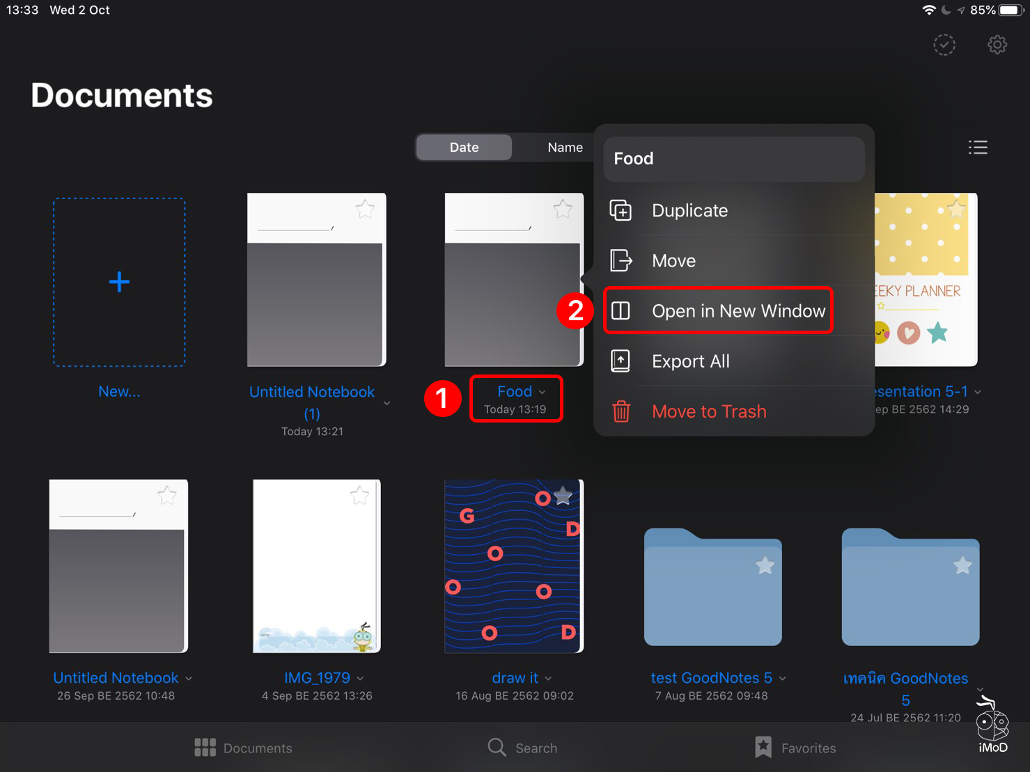 05 Split View Goodnotes 9