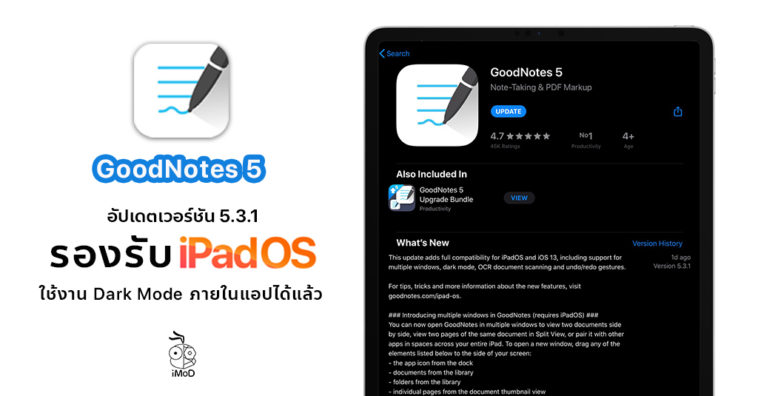 Cover Update Goodnotes 5 V. 5.3