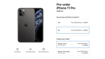 Apple Open Pre Order Iphone 11 Iphone 11 Pro First Tier Country