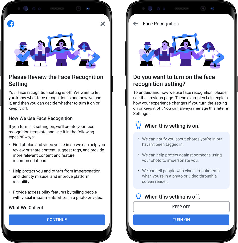 Face Recognition Notice