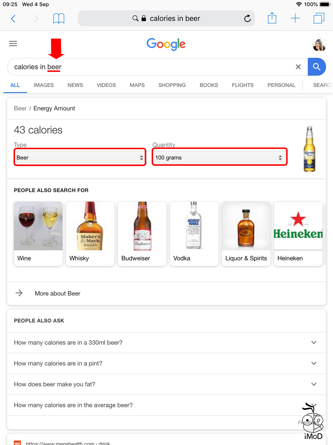 Feature Calorie In By Google 03