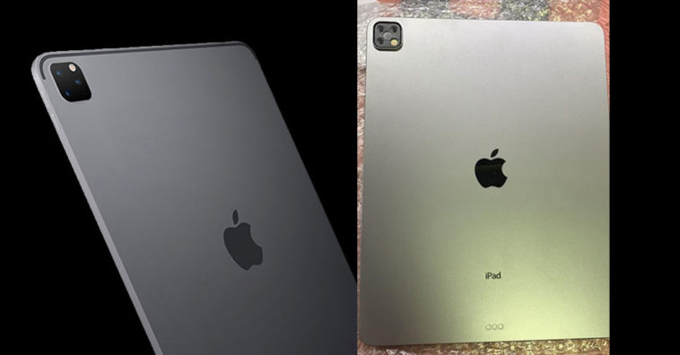 Ipad Pro 2019 Dummy Triple Lens Photo Leaks