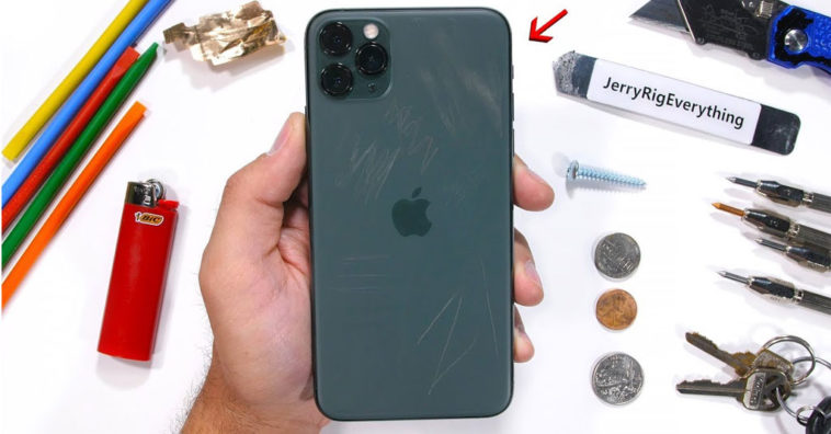 Iphone 11 Pro Back Glass Scratches By Jre