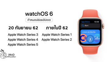 Watchos 6 Apple Watch Series 4 5 20 Sept Series 1 2 After