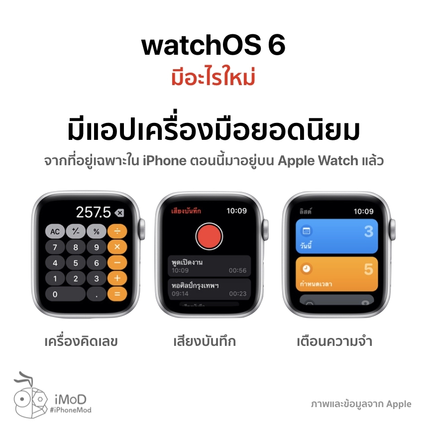 Watchos 6 Released 20 Sep 2019 4