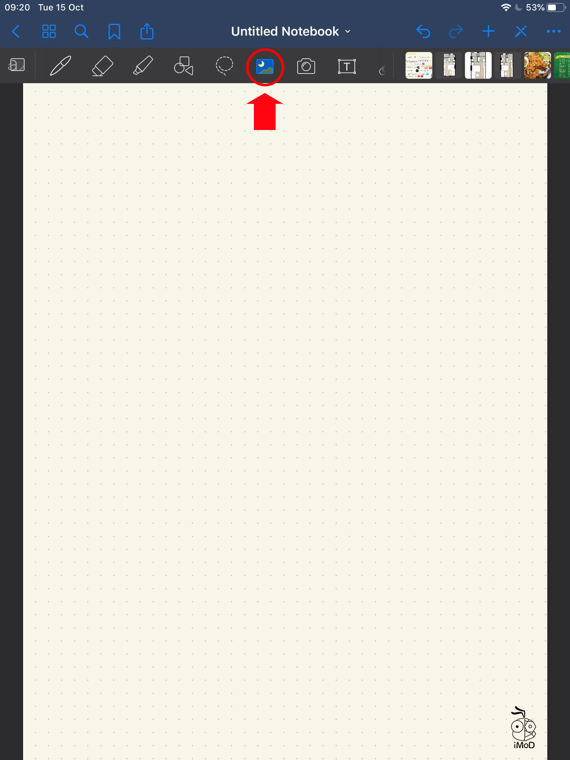 01 How To Quick Import Image Goodnotes 5