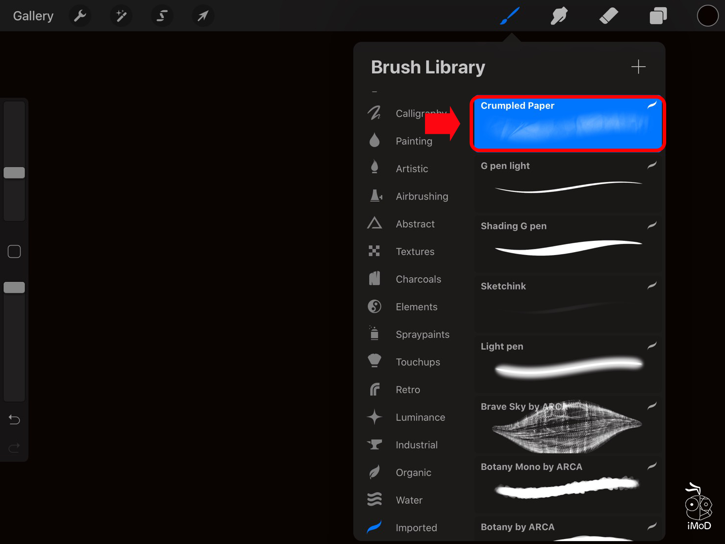 How To Texture Bg Procreate 02
