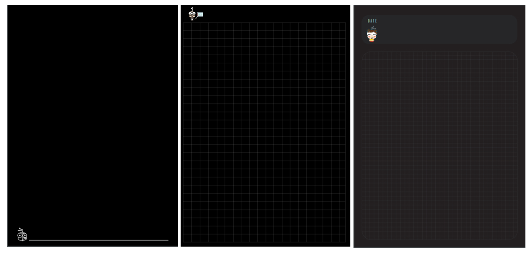 Template Goognotes Dark Mode 01