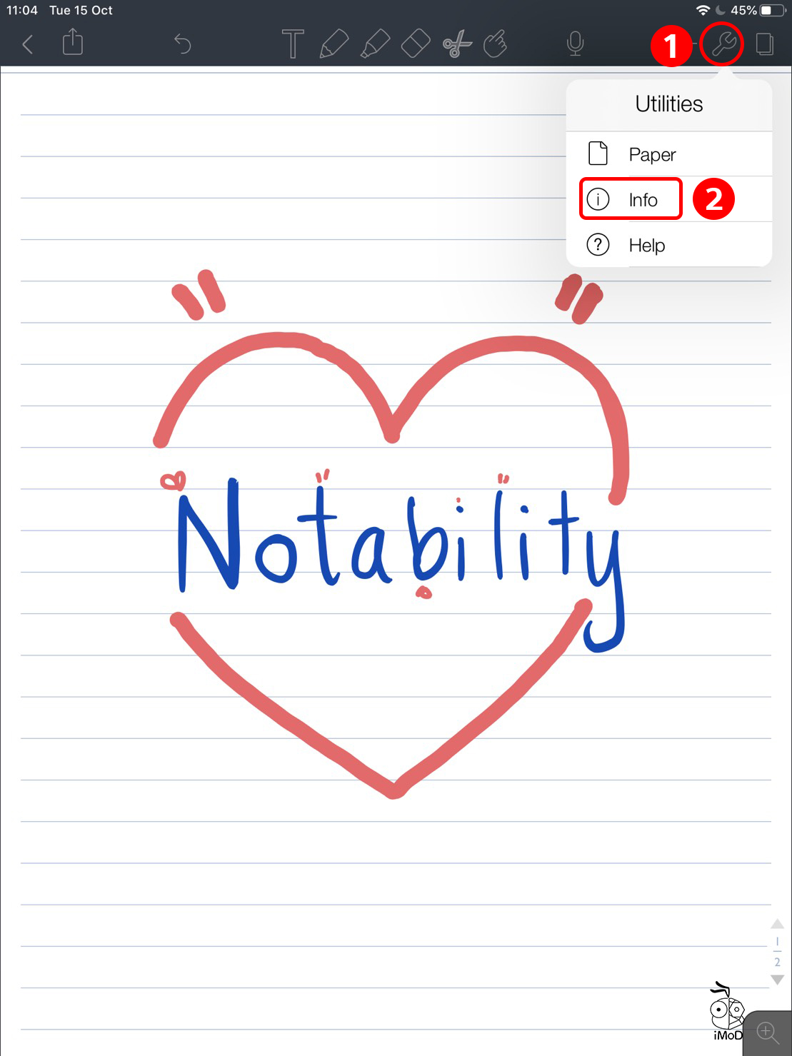 How To Check Date Time When Modify Notability 01