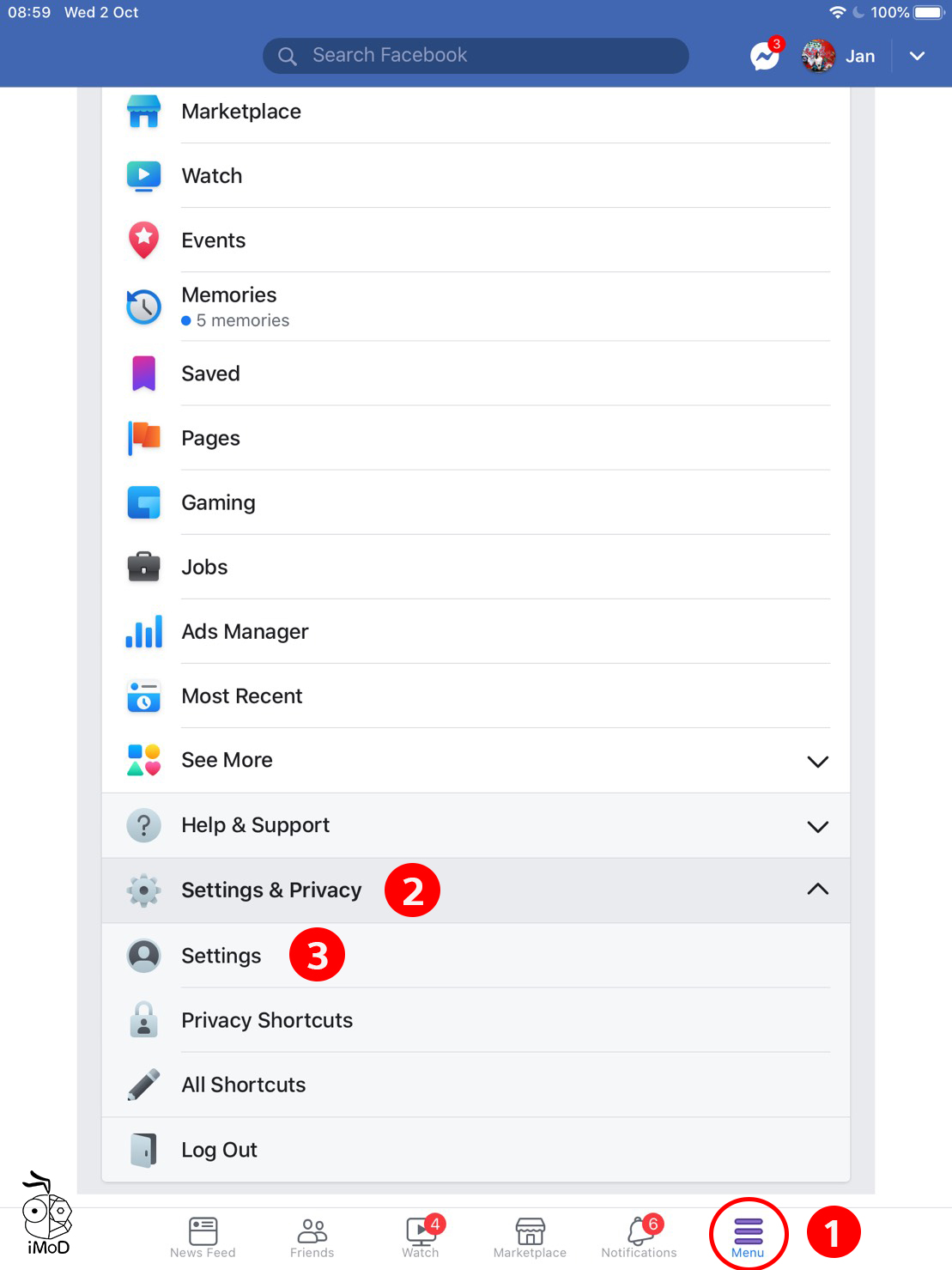 How To Clear Browser Data Facebook 01