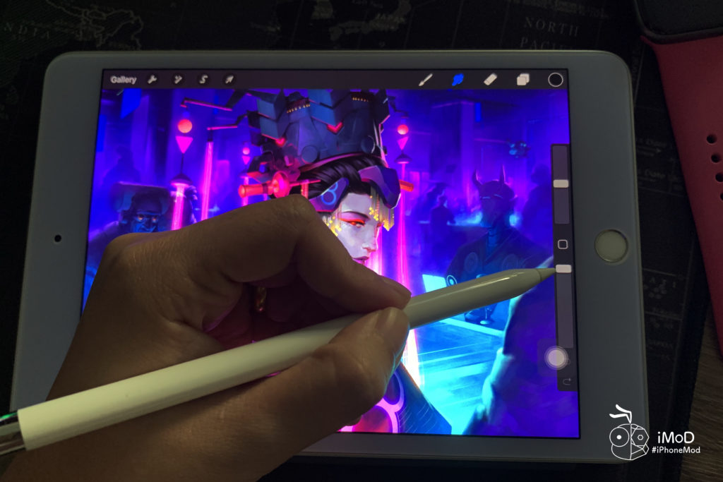 How To Move Brush Setting Right Hand Interface In Procreate Ipad 1