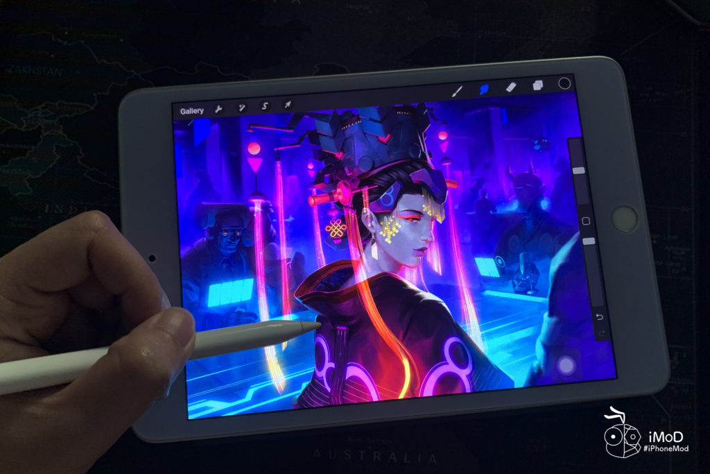 How To Move Brush Setting Right Hand Interface In Procreate Ipad 2