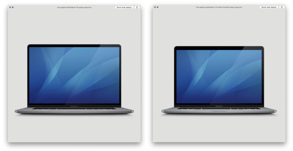 Icon Macbookpro 16 Inch Found Macos 10 15 1 Beta Img 1