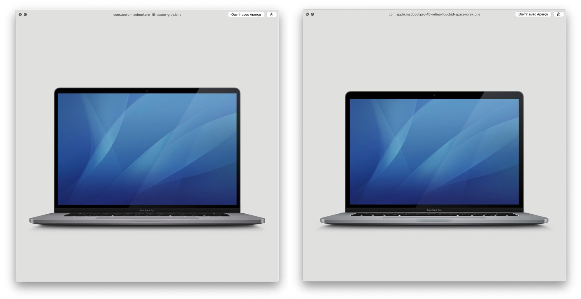 Icon Macbookpro 16 Inch Found Macos 10 15 1 Beta Img 1