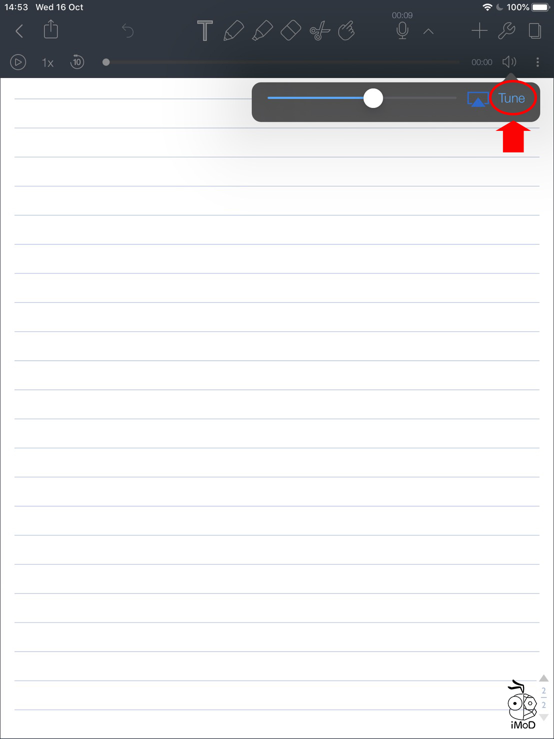 Sound Setting Notability 03