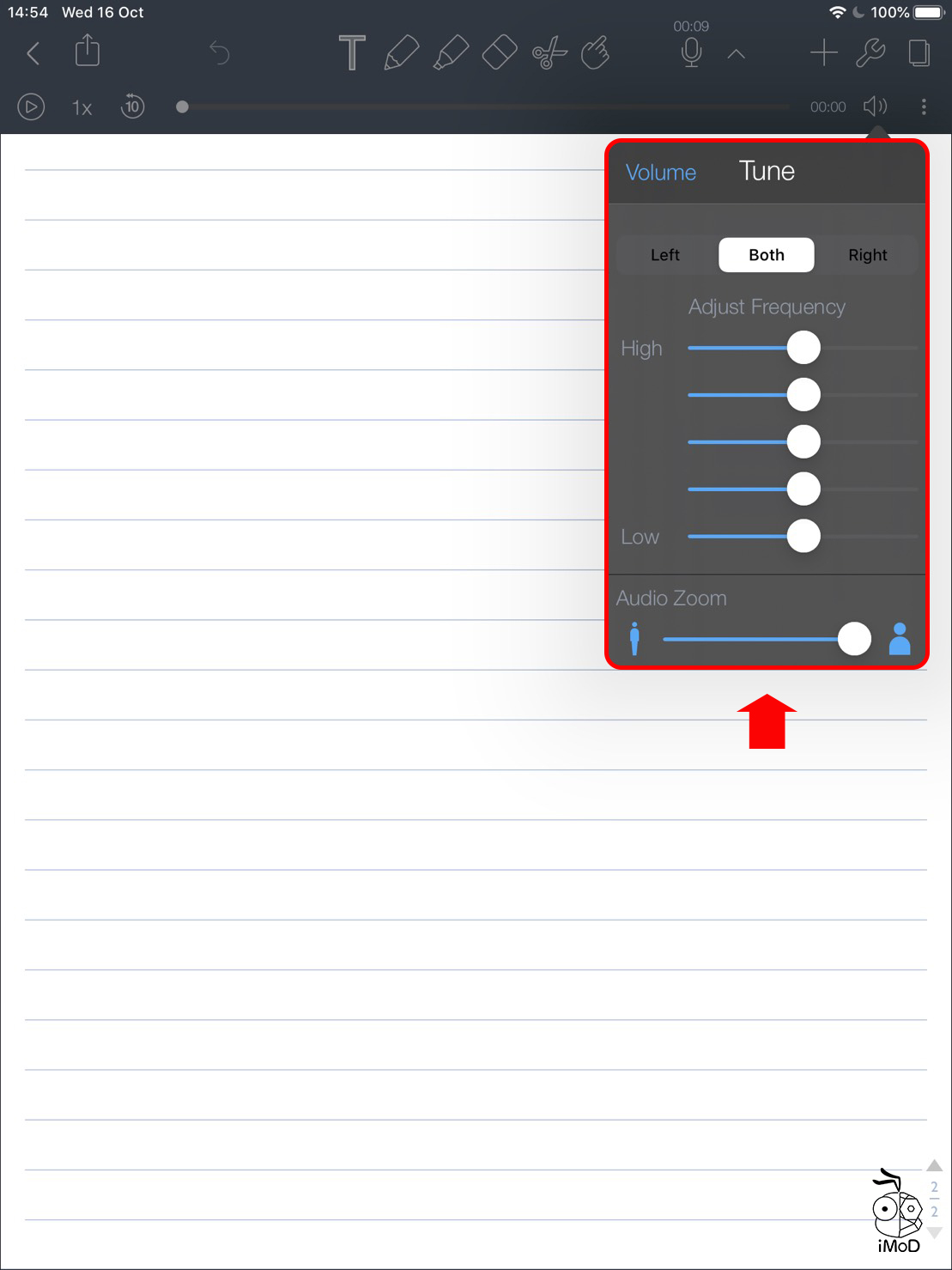 Sound Setting Notability 04