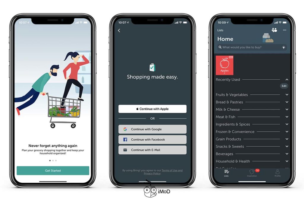 Bring App Buy List For Apple Watch Preview 1