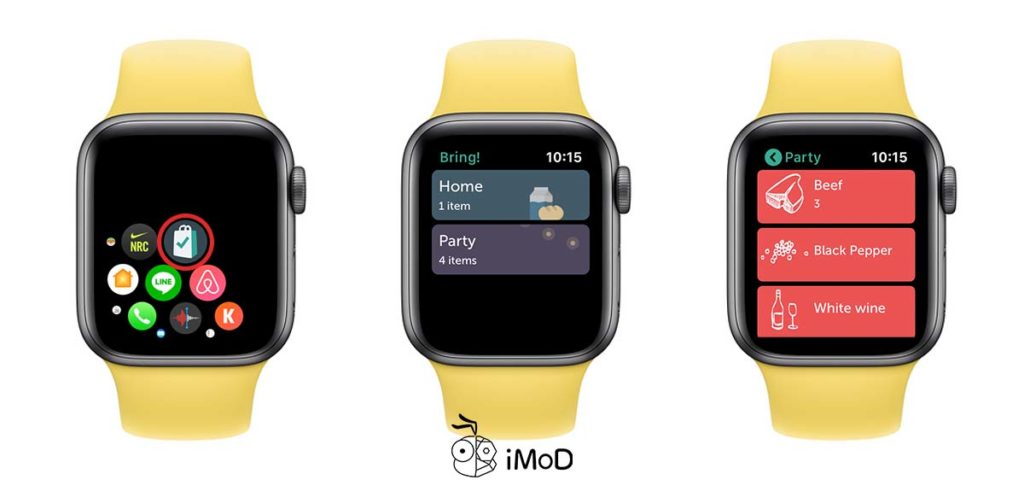 Bring App Buy List For Apple Watch Preview 5