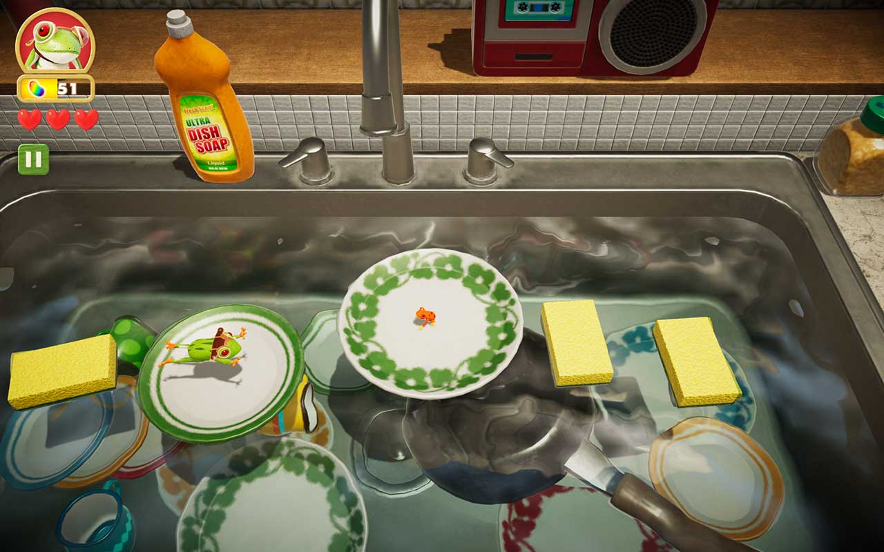 Frogger In Toy Town Apple Arcade 4