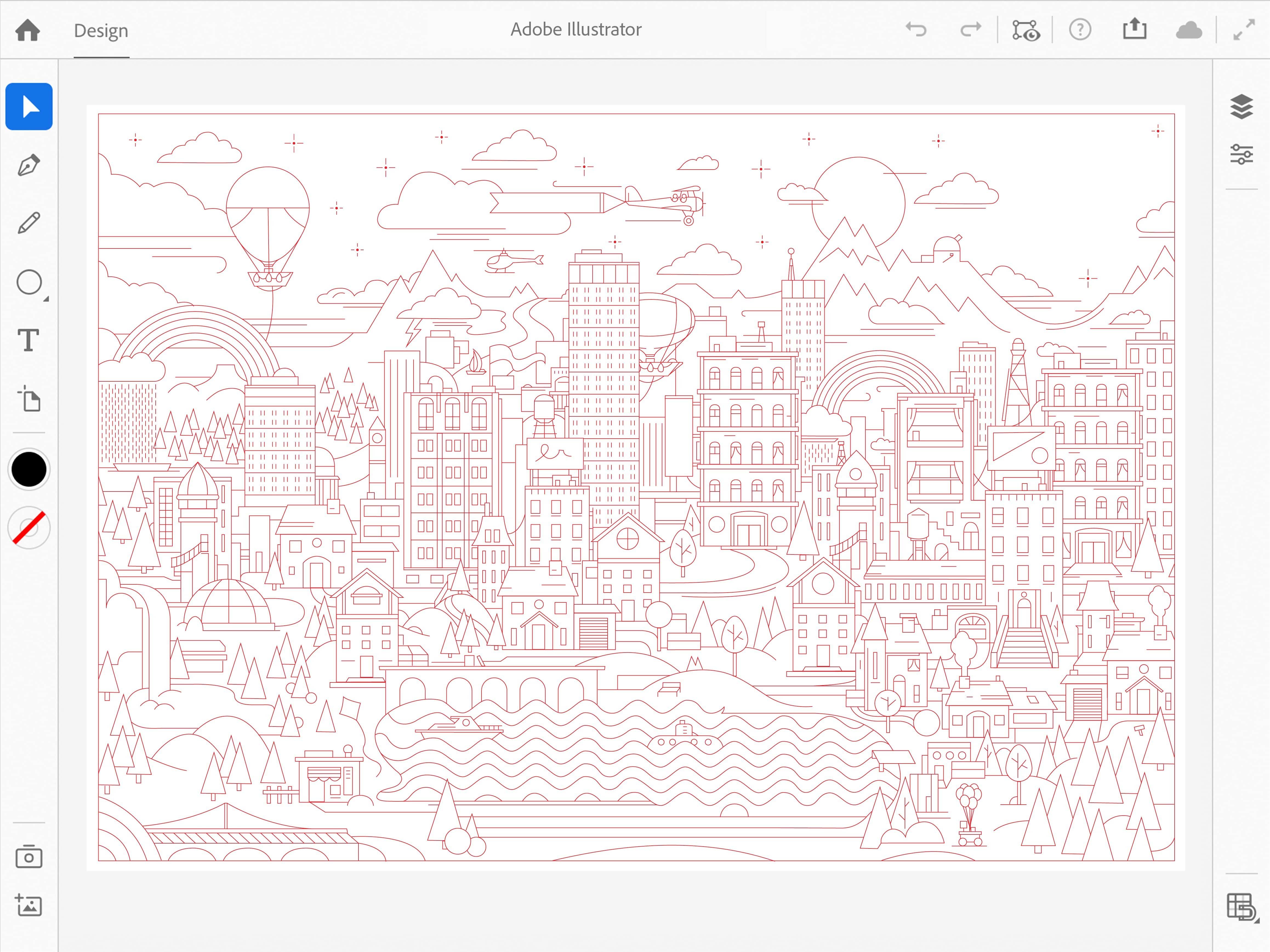 Illustrator Ipad Outlines