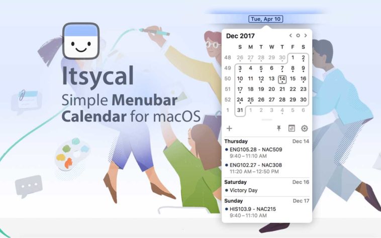 Itsycal Calendar For Cover