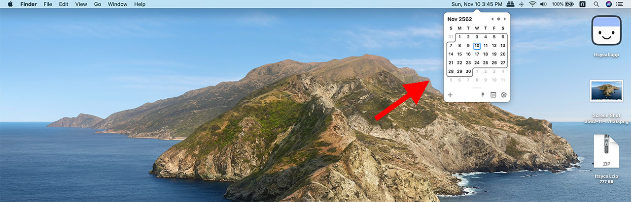 Itsycal Calendar For Mac 1