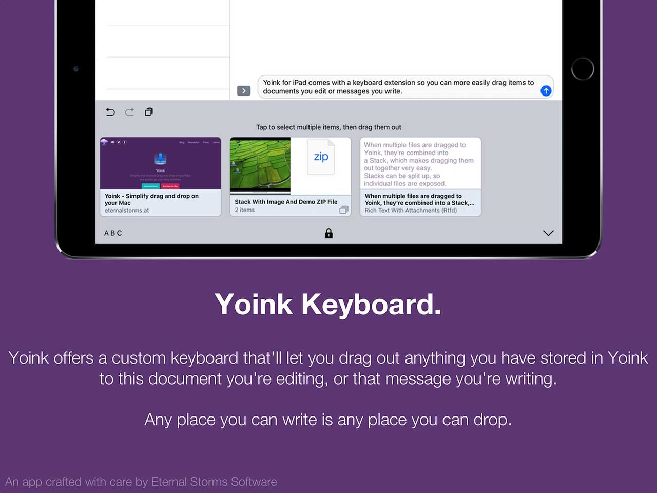 Yoink For Ipad 3