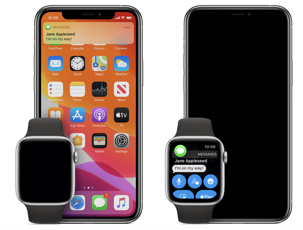 Apple Watch And Iphone Notification Condition