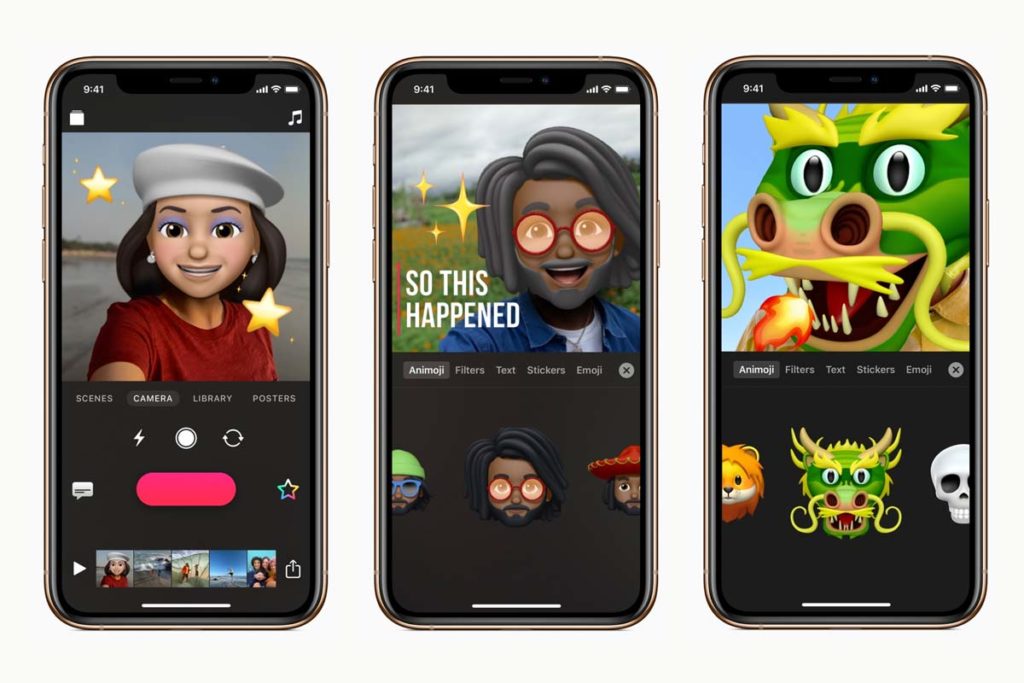 Clips Ios App Update Version 2 1 With Memoji And New Stickers 1