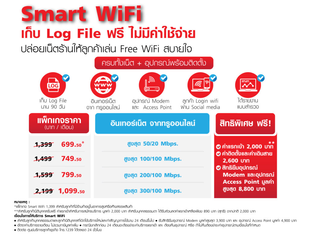 Smart Wifi True Business Free Wifi Service 5