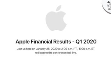 Apple Earnings Release Q1 2020 Date