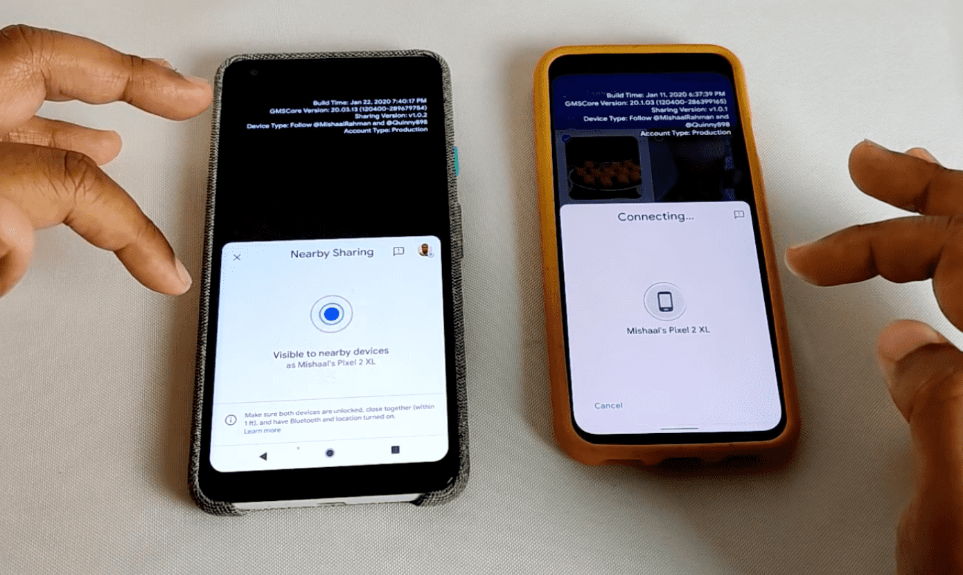 Developer Demo Nearby Sharing Android Like Apple Airdrop Img 1