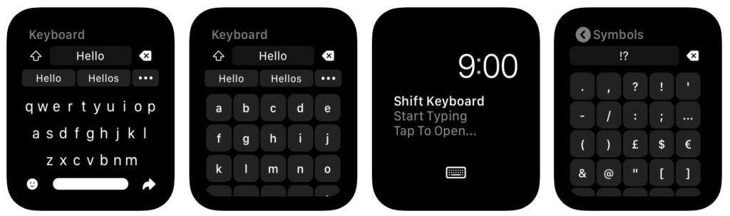 Introduce Shift Keyboard For Apple Watch Watchos 6 1