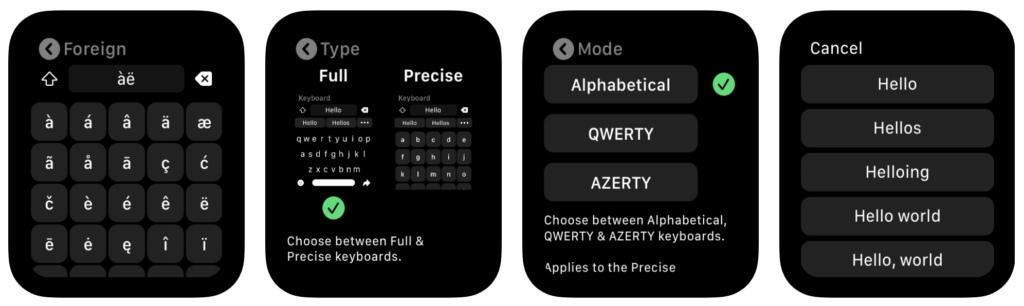 Introduce Shift Keyboard For Apple Watch Watchos 6 3
