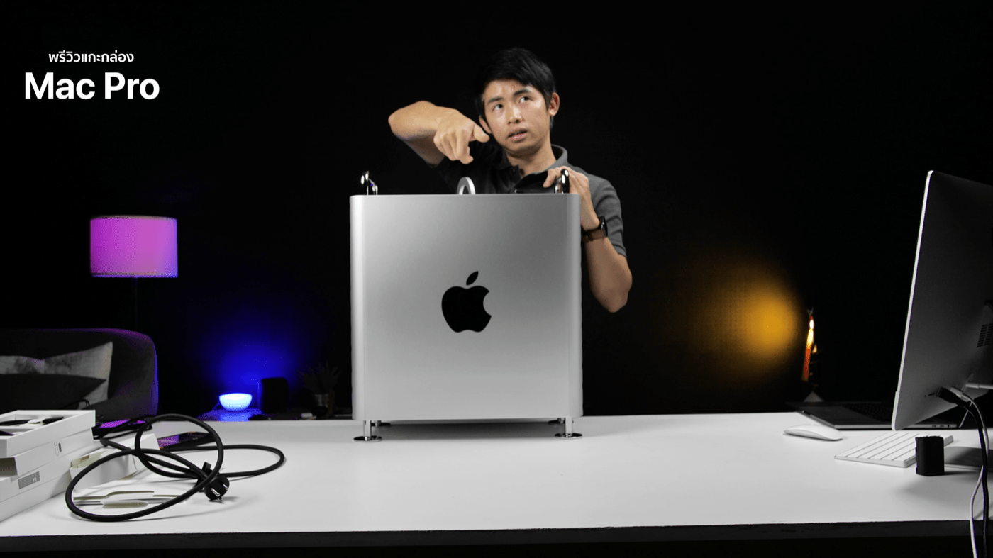 Mac Pro 2019 แกะกล่อง 1