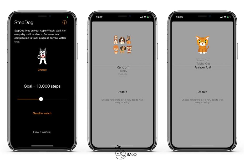 Stepdog Walking Couht For Apple Watch 3