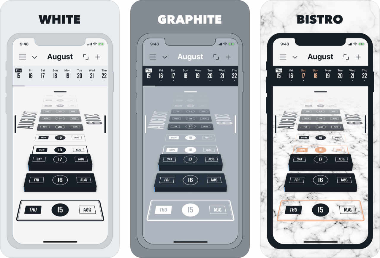 เปลี่ยนปฏิทินรูปแบบเดิมๆ ให้เป็นตารางชีวิตแบบ 3 มิติ ด้วยแอป Vantage