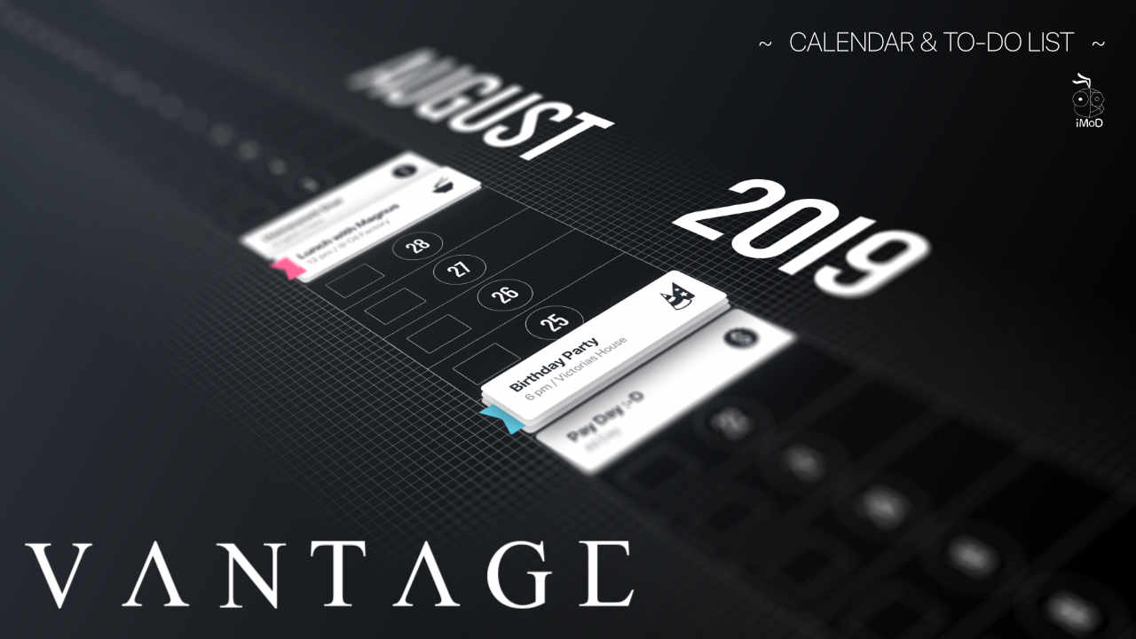 Vantage Calendar Cover
