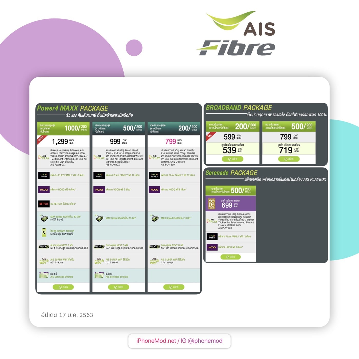 เทียบราคา Fiber Internet 17 Jan 2020.008