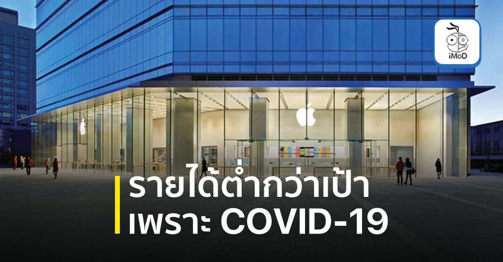 Apple March 2020 Quarter Revenue Fall Due Covid 19