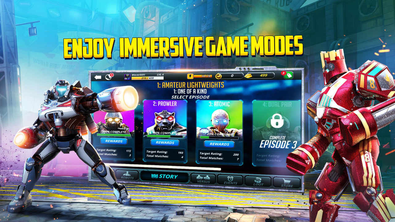 Game World Robot Boxing 2 3