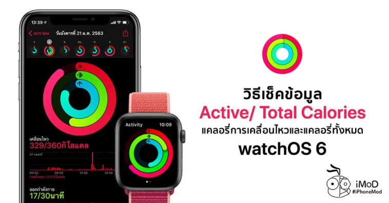 How To Check Active Calories And Total Calories Watchos 6