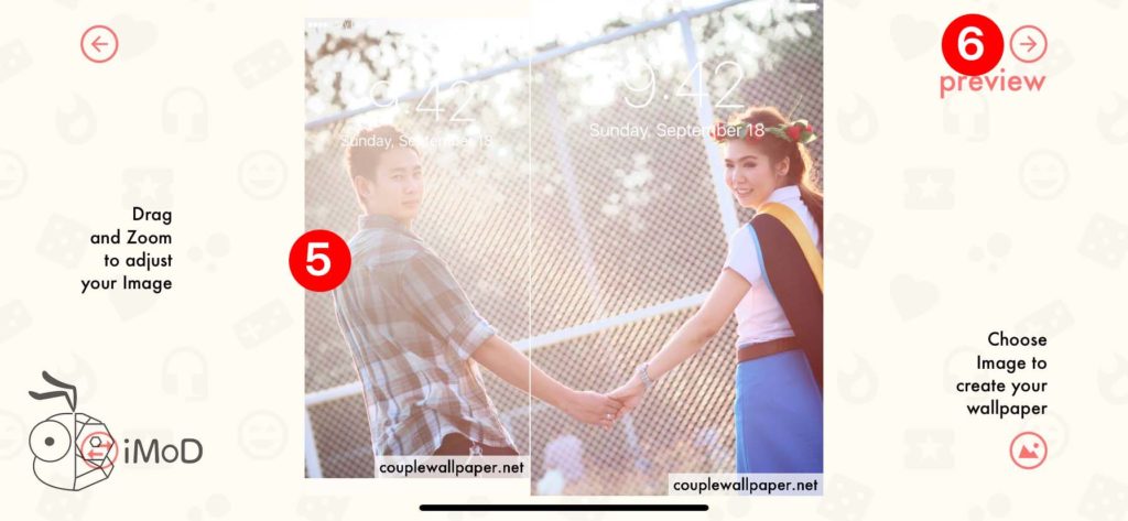 How To Create Couple Love Wallpaper For Valentine Day Iphone Apple Watch 10